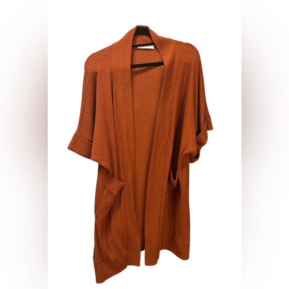 Women’s Eldridge Burnt Orange Cardigan Medium - Picture 3 of 7